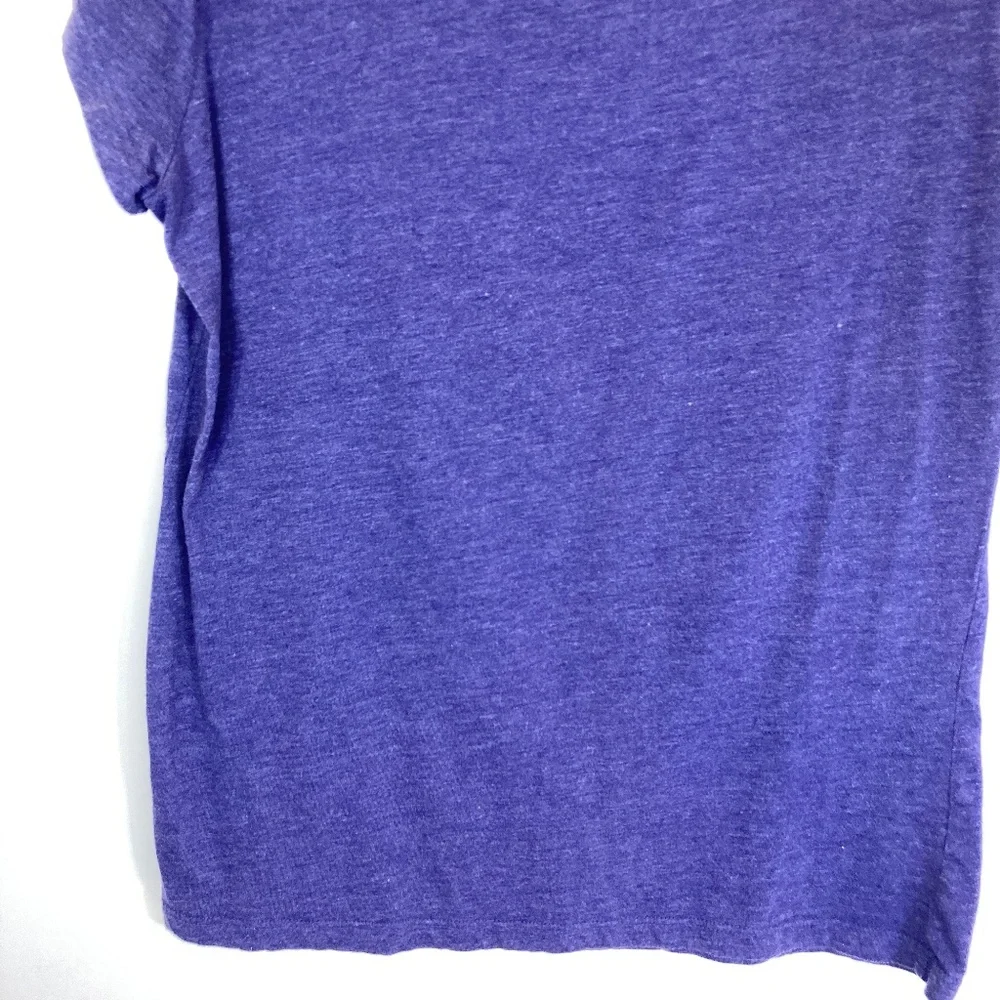 Disney Ariel Blue Shirt Juniors Sz XXL 19 Short Sleeve Glitter Accent - Picture 11 of 13